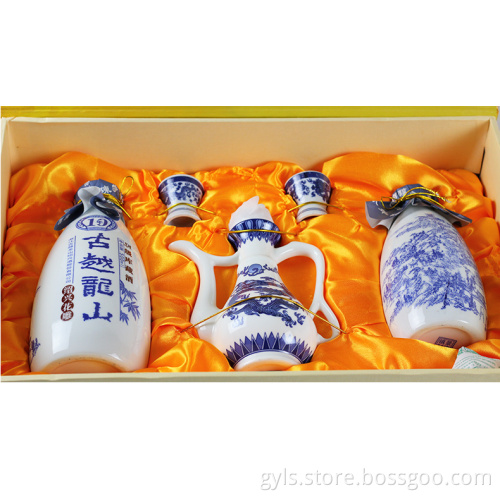 Gift Box Hua Diao Wine aged 10years